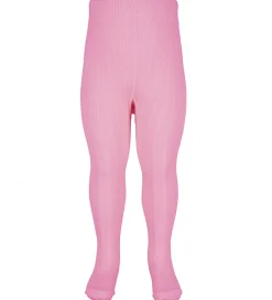 Joha Strømpebukser - Rib - Uld - Rosa