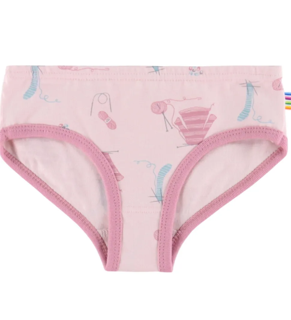 Joha Trusser - Lyserød m. Print