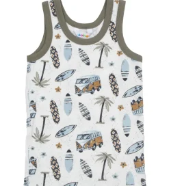 Joha Undertrøje - Off White m. Print