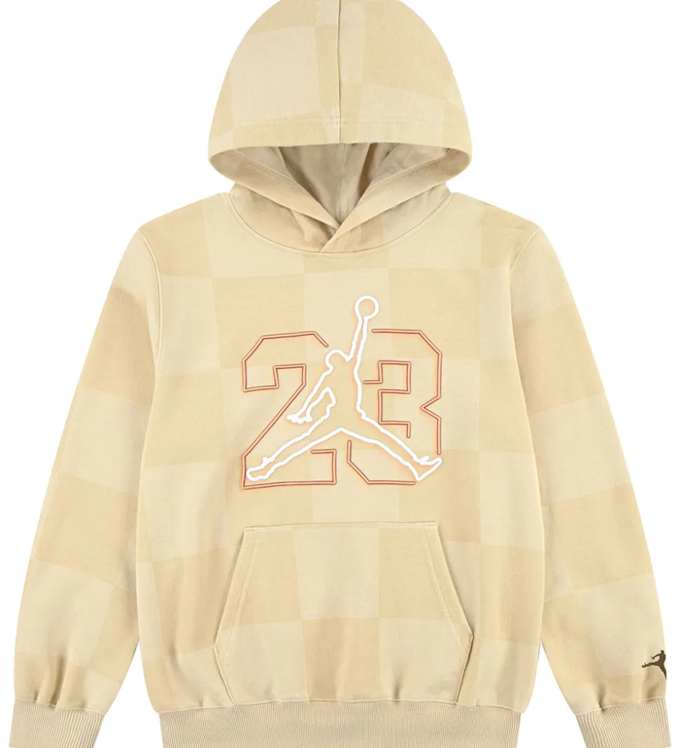 Jordan Hættetrøje - Sesame m. Logo