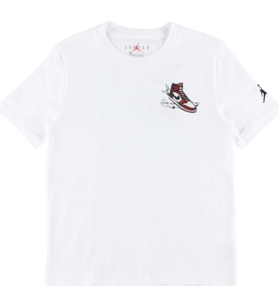 Jordan T-shirt - Hvid m. Print