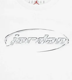 Jordan T-shirt - Hvid m. Sølv
