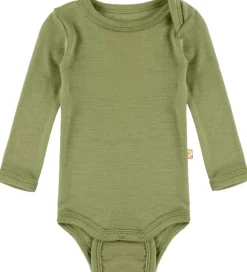 Katvig Body l/æ - Uld - Lysegrøn