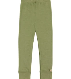 Katvig Leggings - Uld - Lysegrøn