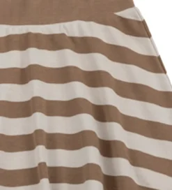 Katvig Nederdel - Brun/Beige Stribet