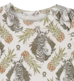 Katvig Sommerdragt - Hvid m. Tropisk Mønster