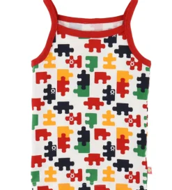 Katvig Undertøj - Hvid m. Puslespil