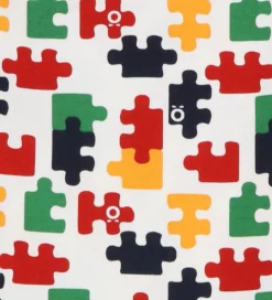 Katvig Undertøj - Hvid m. Puslespil