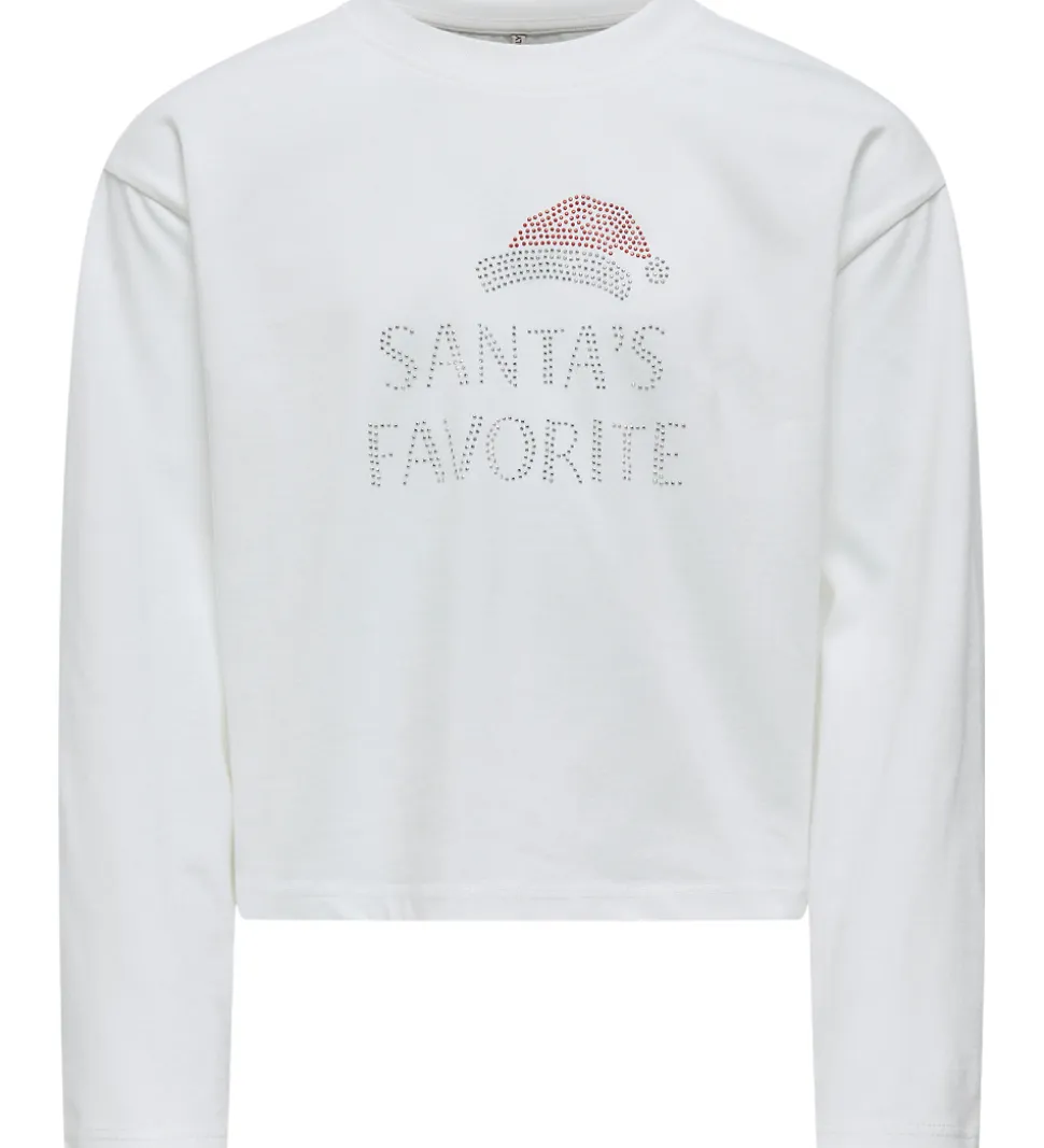 Kids Only Bluse - KogRiri - Cloud Dancer/Santa