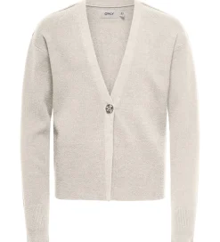 Kids Only Cardigan - Strik - Viskoseblanding - KogKatia - Birch/