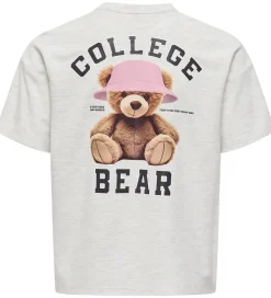 Kids Only T-Shirt - Noos - KogBillie - Light Grey Melange/Collag