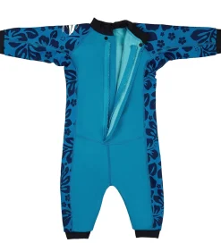 Konfidence Badeheldragt - Splashy - UV50+ - Navy/Cyan