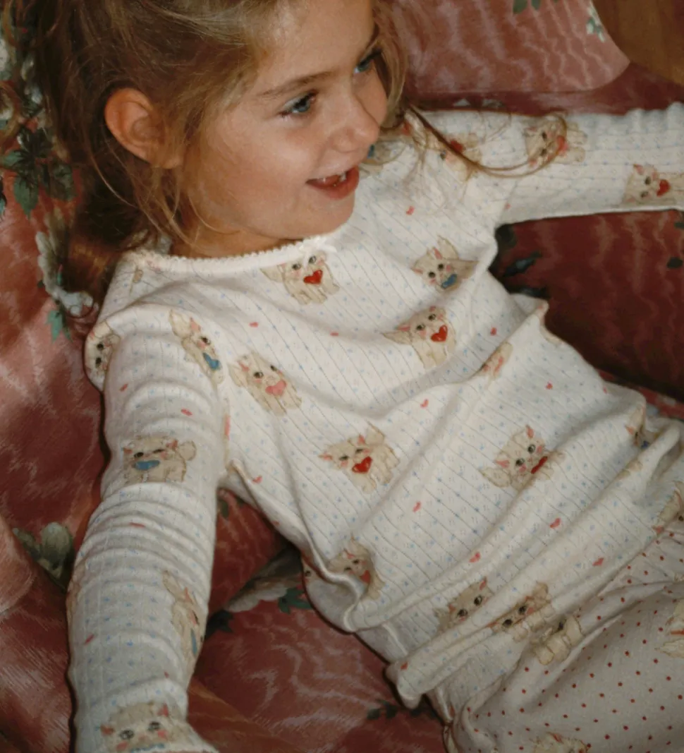 Konges Sløjd Bluse - Minnie - Miao Amore m. Hulmønster