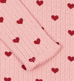 Konges Sløjd Bluse - Minnie - Amour Rouge m. Hulmønster