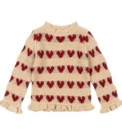 Konges Sløjd Bluse - Uld - Strik - Laula - Heart