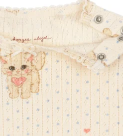 Konges Sløjd Body l/æ - Minnie - Miao Amore m. Hulmønster