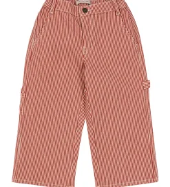 Konges Sløjd Bukser - Denim - Luc - Milk Rouge Stripe