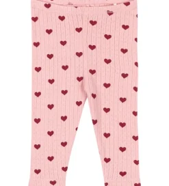 Konges Sløjd Bukser - Minnie - Amour Rouge m. Hulmønster
