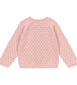 Konges Sløjd Cardigan - Strik - Mellow Rose m. Hulmønster