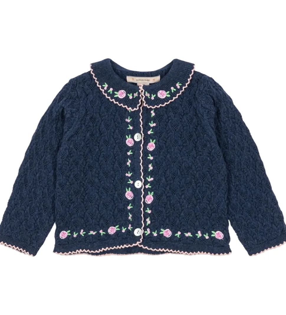 Konges Sløjd Cardigan - Strik - Rosier - Ensign Blue