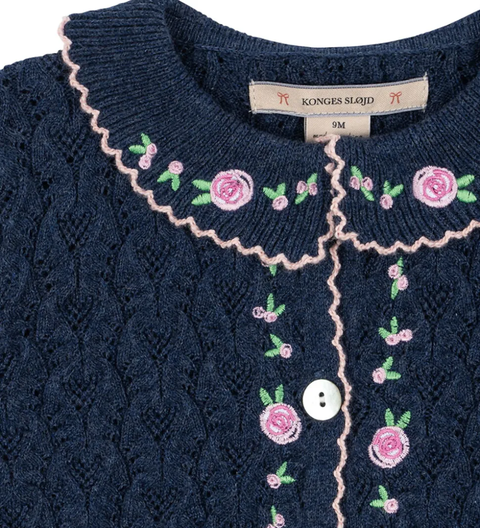 Konges Sløjd Cardigan - Strik - Rosier - Ensign Blue