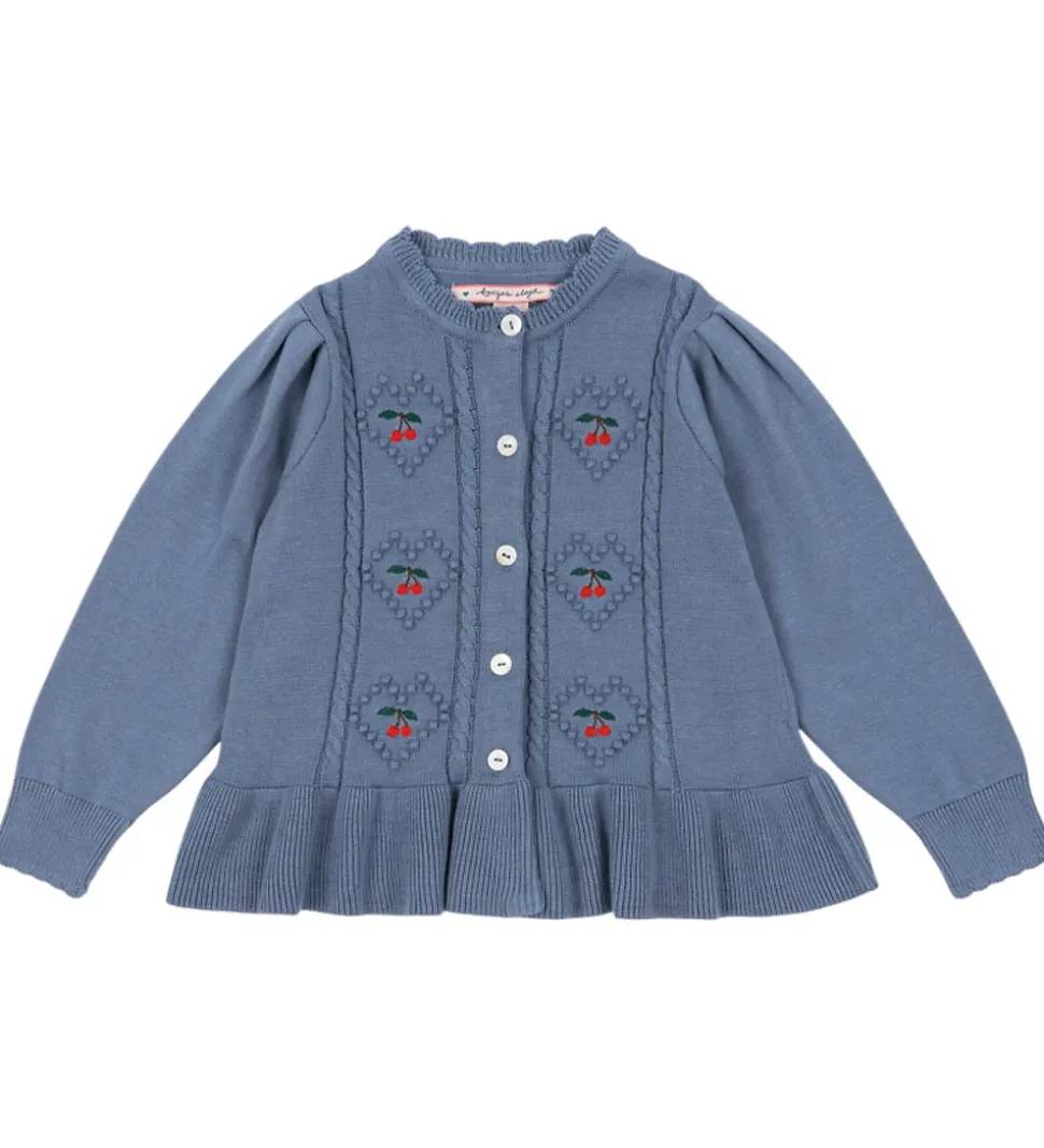 Konges Sløjd Cardigan - Strik - Soleil - Country Blue