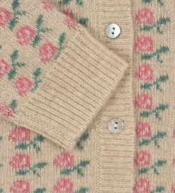 Konges Sløjd Cardigan - Strik - Uld/Akryl - Rose