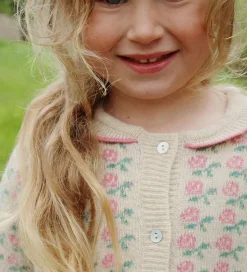 Konges Sløjd Cardigan - Strik - Uld/Akryl - Rose