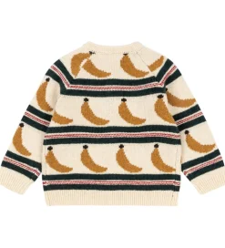 Konges Sløjd Cardigan - Uld/Polyamid - Billi - Banana