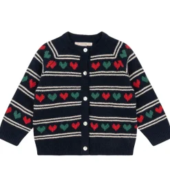 Konges Sløjd Cardigan - Uld/Polyamid - Belou - Heart