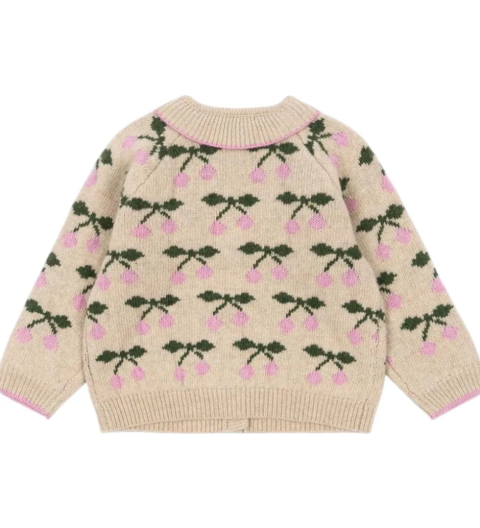 Konges Sløjd Cardigan - Uld - Strik - Belou - Cherry