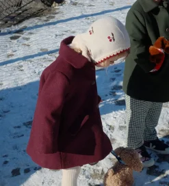 Konges Sløjd Elefanthue - Uld - 1-lags - Collette - Off White m.