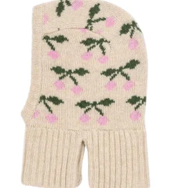 Konges Sløjd Elefanthue - Uld - Strik - 1-lags - Belou - Cherry