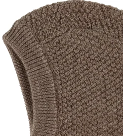 Konges Sløjd Elefanthue - Uld - 1-Lags - Strik - Fruity - Brun