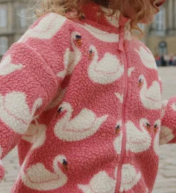 Konges Sløjd Fleecejakke - Jody - Swan Candy