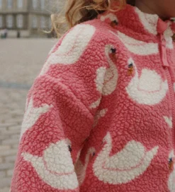 Konges Sløjd Fleecejakke - Jody - Swan Candy