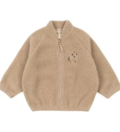 Konges Sløjd Fleecejakke - Jazz Teddy - Oxford Tan