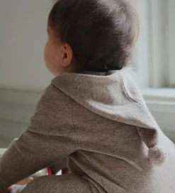 Konges Sløjd Heldragt - Uld - Strik - Mattou - Lysebrun