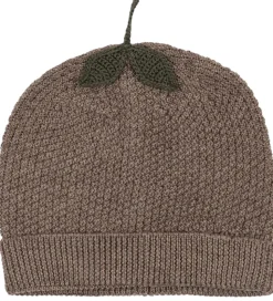 Konges Sløjd Hue - Uld - Strik - Fruity - Bunny Brown Melange