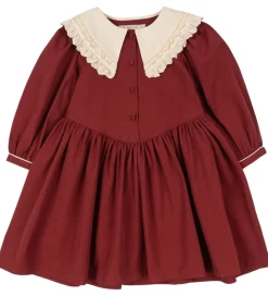 Konges Sløjd Kjole - Coeur Collar - Red Dahlia