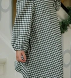 Konges Sløjd Kjole - Green Check