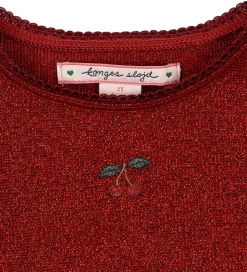 Konges Sløjd Kjole - Roli - Red Dahlia m. Glimmer