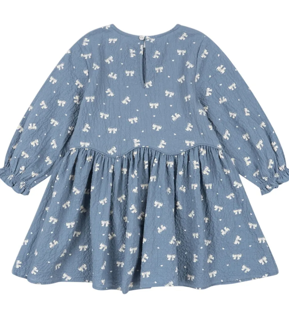 Konges Sløjd Kjole - Vida - Boucle Blue