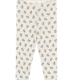 Konges Sløjd Leggings - Minnie - Verona Blues m. Hulmønster