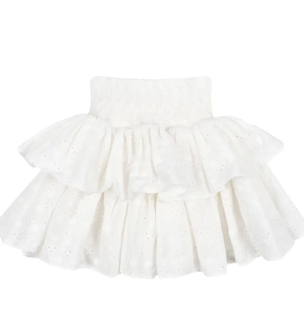 Konges Sløjd Nederdel - Lacey Smock - Optic White