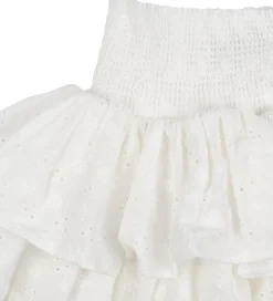 Konges Sløjd Nederdel - Lacey Smock - Optic White