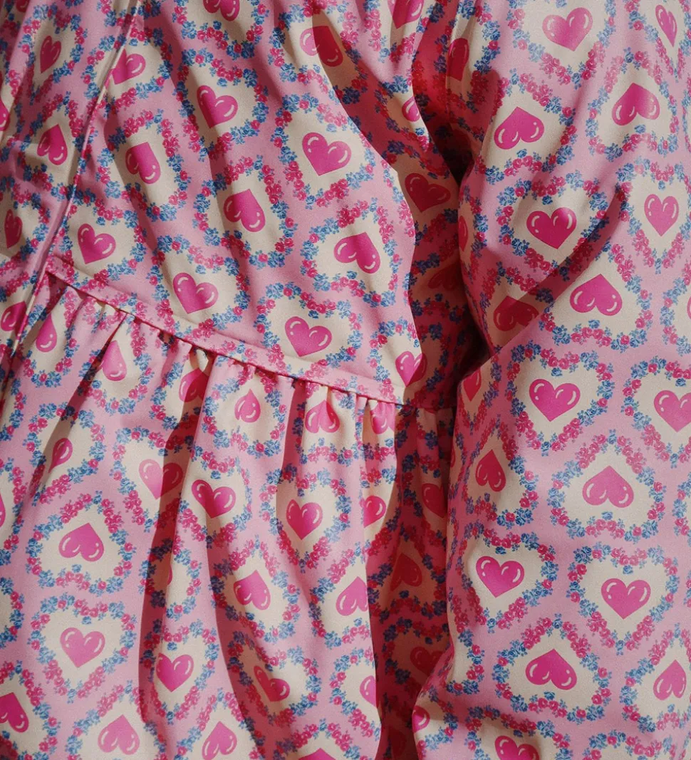 Konges Sløjd Regntøj m. Seler/Fleece - Palme - Felice Rose