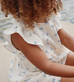 Konges Sløjd Shorts - Musselin - Coco - Bow Blue