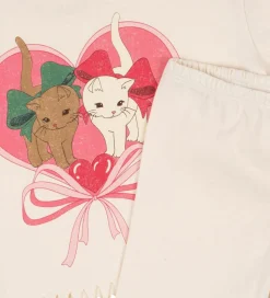 Konges Sløjd Shortssæt - T-shirt/Cykelshorts - Marah - Dew