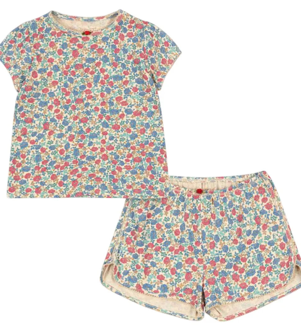 Konges Sløjd Shortssæt - T-shirt/Shorts - Jada - Fiola